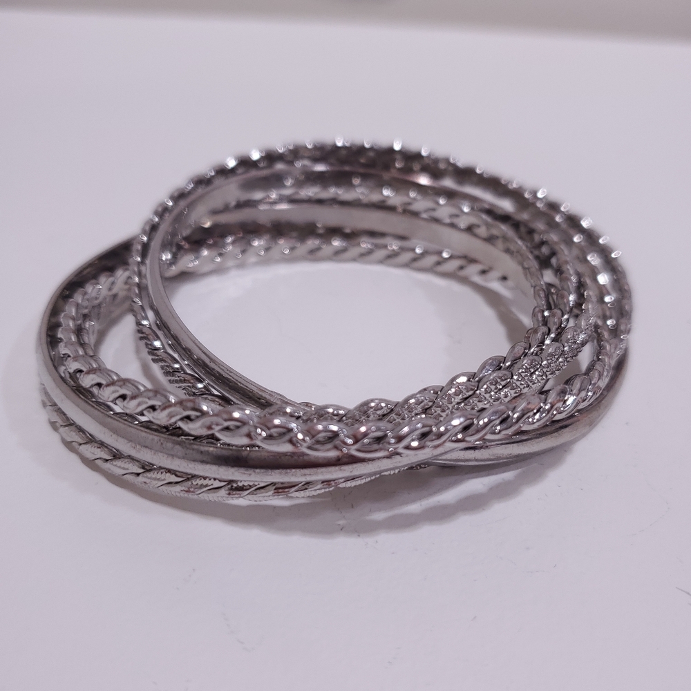 Silver Bangles - Picture 5 of 5